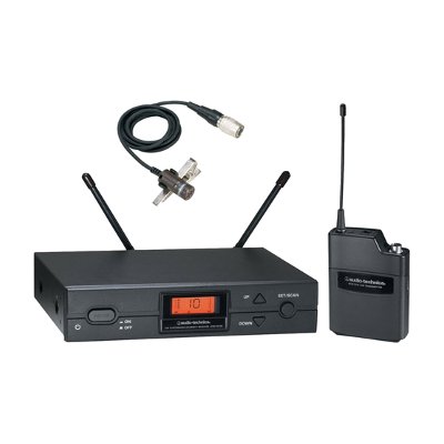 Audio-Technica Wireless Lavalier System ไมโครโฟนไร้สายแบบหนีบ รุ่น ATW-2110a/AT829cW