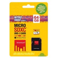 ราคา Strontium Micro Nitro UHS-1 SD card CLASS 10 64GB 566X Speed