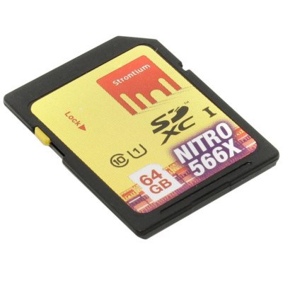 Strontium Nitro UHS-1 SD card CLASS 10 64GB 566X Speed