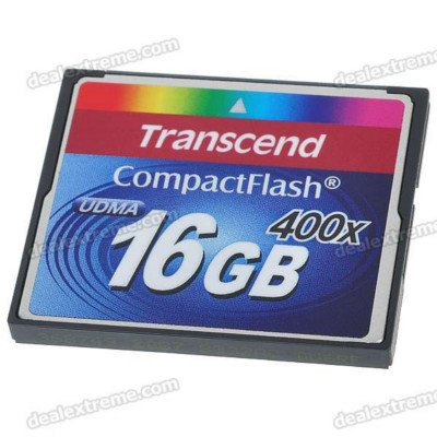Transcend Compact Flash 400x 16gb