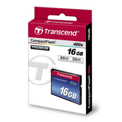 Transcend Compact Flash 400x 16gb