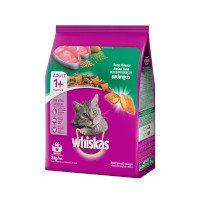 ราคา Whiskas Tuna Flavour Cat Food 3kg (วิสกัส อาหารแมวชนิดแห้ง แบบเม็ด สูตรแมวโต รสปลาทูน่า 3 กก.)