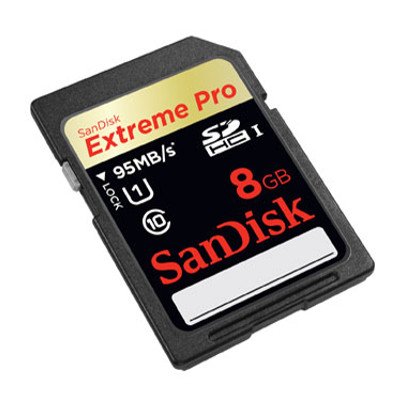 SanDisk SD Extreme Pro SDHC UHS-I Card 8GB (95MB/s_633x)