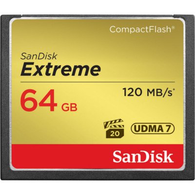 Sandisk 64gb CF Card Extreme 64GB 800X
