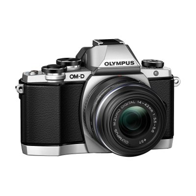 Olympus OM-D E-M10 Mirrorless Digital Camera with 14-42mm Lens
