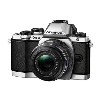 Olympus OM-D E-M10 Mirrorless Digital Camera with 14-42mm Lens