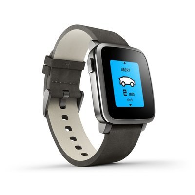 Pebble Time Steel Smartwatch