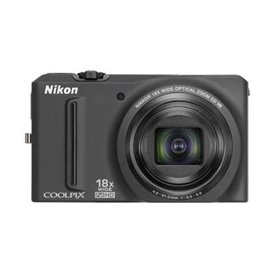 Nikon Coolpix S9100 Compact Digital Camera