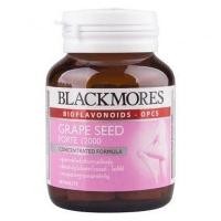 ราคา Blackmores Grape Seed Forte 12000 mg แบลคมอร์ส เกรพสีด ฟอร์ท 30 เม็ด