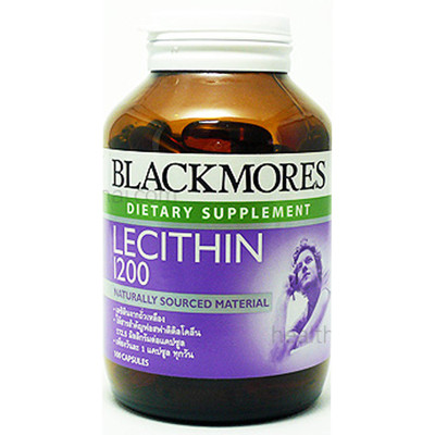 Blackmores Lecithin 1200 mg. 100 เม็ด