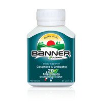 ราคา Banner Chlorophyll and Glutathione 100 เม็ด