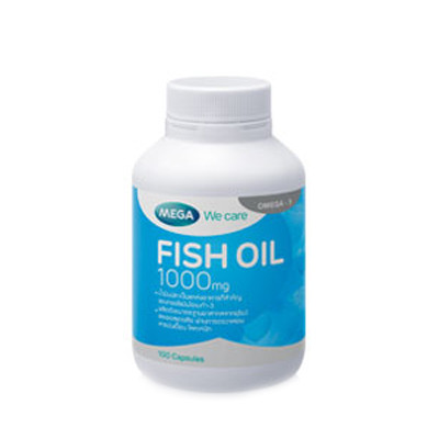 Mega We Care Fish Oil 1000 mg. 100 เม็ด