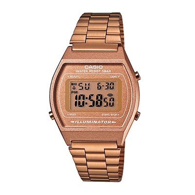 นาฬิกาข้อมือ CASIO Digital Classic Silver Tone รุ่น B640WC-5AEF