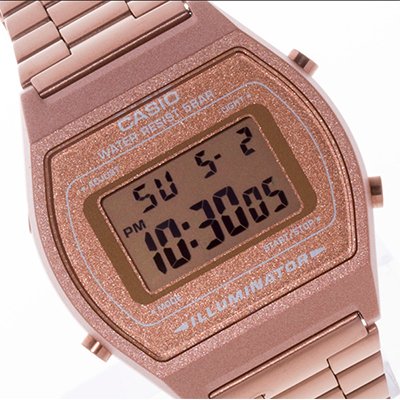 นาฬิกาข้อมือ CASIO Digital Classic Silver Tone รุ่น B640WC-5AEF