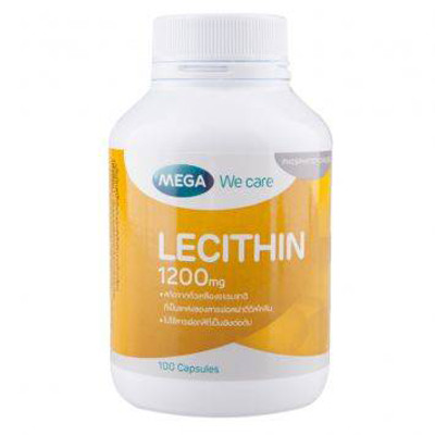 Mega We Care Lecithin 1,200 mg. 100 เม็ด