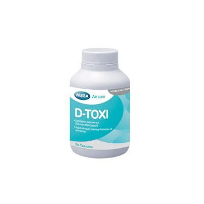 Mega We Care D-Toxi 30 เม็ด