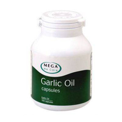 Mega We Care Garlic Oil 100 เม็ด