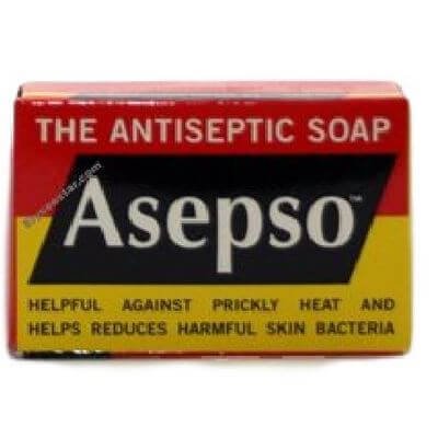 อาเซปโซ สบู่ผสมสารยับยั้งเชื้อแบคทีเรีย 1 ก้อน (Asepso Soap With Antibacterial 1 pc.)