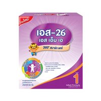 ราคา เอส-26 เอสเอ็มเอ นมผงดัดแปลงสำหรับทารก สูตรผสม 5 นิวคลีโอไทด์และลูทีน 600กรัม (S-26 SMA Infant Formula with 5 Nucleotides and Lutein Milk Powder 600g)
