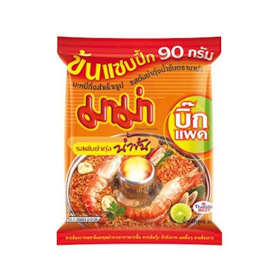 มาม่า บิ๊กแพค บะหมี่กึ่งสำเร็จรูป รสต้มยำกุ้งน้ำข้น 90กรัม x 4 ซอง (Mama Big Pack Shrimp Creamy Tom Yum Flavour Instant Noodles 90g x 4 Packs)