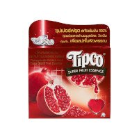 ราคา ทิปโก้ ซุปเปอร์ฟรุต เอสเซนส์ น้ำทับทิมสกัดเข้มข้น 110มล. x 4 กล่อง (Tipco Super Fruit Essence Pomegranate Extract Juice 110ml x 4pcs)