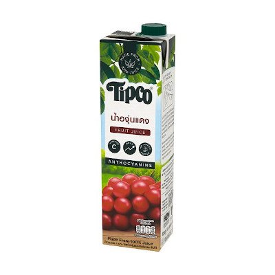 ทิปโก้ น้ำองุ่นแดง 100% 1ลิตร (Tipco 100% Red Grape Juice 1L)