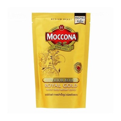 มอคโคน่า รอยัลโกลด์ กาแฟสำเร็จรูปชนิดฟรีซดราย 120กรัม (Moccona Royal Gold Freeze Dried Instant Coffee 120g)