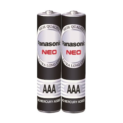 Panasonic Neo ถ่านนีโอ ขนาด AAA แพ็ค 2 ก้อน R03NT/2SL
