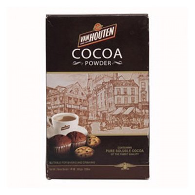 แวน ฮูเด็น ผงโกโก้สำหรับทำขนมหรือชงดื่ม 350กรัม (Van Houten Baking and Drinking Cocoa Powder 350g)