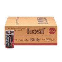 ราคา เบอร์ดี้ โรบัสต้า ไอซ์ คอฟฟี่ กาแฟปรุงสำเร็จพร้อมดื่ม 180ลูกบาศก์ ซม. x 30 กระป๋อง (Birdy Robusta Ice Coffee 180 cubic cm x 30 pcs)