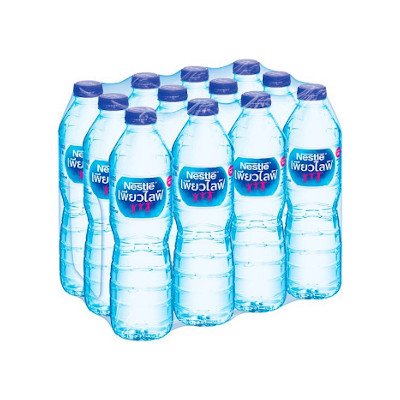 เนสท์เล่ เพียวไลฟ์ น้ำดื่ม 600มล. x 12 ขวด (Nestle Pure Life Drinking Water 600ml x 12pcs)