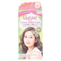 ราคา ลิเซ่ โฟมเปลี่ยนสีผม สีเบจประกายเงิน (Liese Color Platinum Beige Bubble Hair Color)