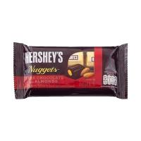 เฮอร์ชีส์ นักเก็ต ดาร์กช็อกโกแลตสอดไส้อัลมอนด์ 56กรัม (Hershey's Nuggets Dark Chocolate With Almond 56g)