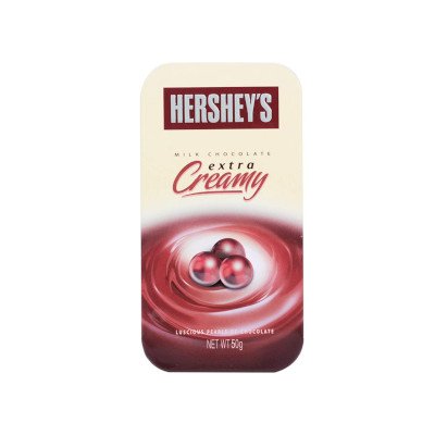เฮอร์ชีส์ เอ็กซ์ตร้า ครีมมี่ ช็อกโกแลต เพิร์ล ช็อกโกแลตนม 50กรัม (Hershey's Extra Creamy Milk Chocolate 50g)