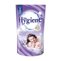 ราคา ไฮยีน น้ำยาปรับผ้านุ่ม ไวโอเล็ต ซอฟท์ 600 กรัม (Hygiene Fabric Softener Violet Soft 600ml)