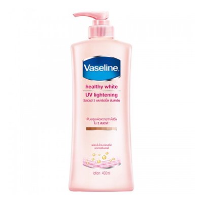 วาสลีน โลชั่น เฮลธี้ ไวท์ ยูวี ไลท์เทนนิ่ง 400มล. (Vaseline Healthy White UV Lightening Lotion 400ml)