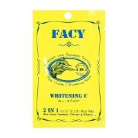 เฟซี่ โคลนเย็นพอกหน้าสาหร่ายทะเล ไวท์เทนนิ่งซี 10มล. (Facy Whitening C Cold Scrub Mud Mask 10ml)