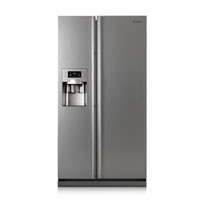 ราคา Samsung Digital Inverter ตู้เย็น 2 ประตู Side by Side ขนาด 19.4 คิว รุ่น RS21HUESL