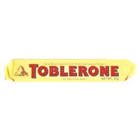ราคา ทอปเบอโรน ช็อกโกแลตนมผสมอัลมอนด์นูกัตรสน้ำผึ้ง 35กรัม (Toblerone Swiss Milk Chocolate With Honey And Almond Nougat 35g)