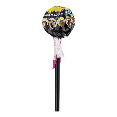 จูปาจุ๊ปส์ ทัง เพ้นท์เทอร์ อมยิ้มรวมกลิ่นผลไม้และรสโคล่า 12กรัม (Chupa Chups Tongue Painter Mixed Fruits And Cola Flavour Lollipop 12g)