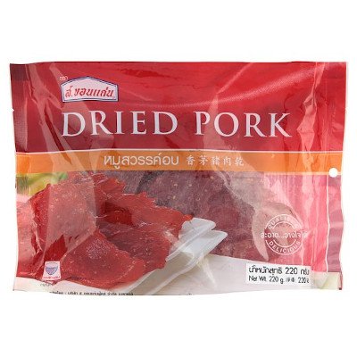 ส.ขอนแก่น หมูสวรรค์อบ 220กรัม (S.Khonkaen Dried Pork 220g)