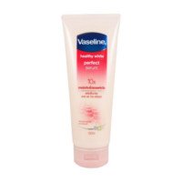 ราคา วาสลีน เฮลธี้ ไวท์ เพอร์เฟค เซรั่ม เซรั่มต่อต้านริ้วรอยแห่งวัย 180มล. (Vaseline Healthy White Perfect Serum 180ml)