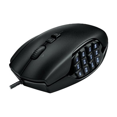 Logitech MMO Gaming Mouse เมาส์เกมมิ่ง รุ่น G600