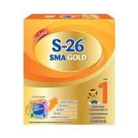 ราคา เอส-26 เอสเอ็มเอ โกลด์ ไวเอท ไบโอแฟคเตอร์ นมผงดัดแปลงสำหรับทารก 600กรัม (S-26 SMA Gold Wyeth Biofactors Infant Formula Milk Powder 600g)