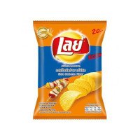 ราคา เลย์ ร็อค มันฝรั่งแท้ทอดกรอบแผ่นหยัก รสเอ็กซ์ตร้าบาร์บีคิว 75 กรัม (Lay's Rock Extra Barbecue Flavoured Potatoes Crisp 75g)