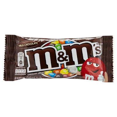 เอ็มแอนด์เอ็ม ช็อกโกแลตนมเคลือบน้ำตาลสีต่างๆ 37 กรัม (M&M's Milk Chocolate Coated Chocolate Candies 37g)