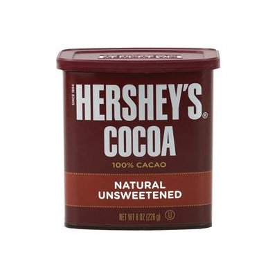 เฮอร์ชีส์ โกโก้ผง สูตรไม่หวาน 226กรัม (Hershey's Natural Unsweetened Cocoa 225g)