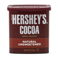 ราคา เฮอร์ชีส์ โกโก้ผง สูตรไม่หวาน 226กรัม (Hershey's Natural Unsweetened Cocoa 225g)