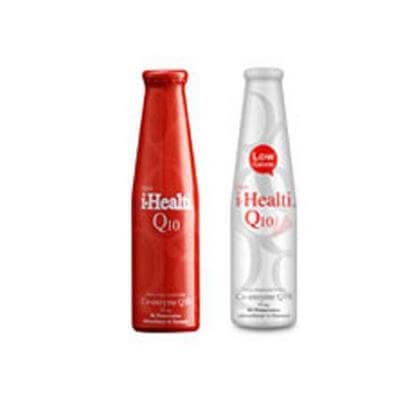 ไอ-เฮลติ คิว10 ผลิตภัณฑ์เสริมอาหาร โคเอมไซม์ คิว10 29มล. ผสมน้ำองุ่นแดง 15% 6 ขวด / 1 กล่อง (i-Healti Q10 Red Grape 15% Mix Co-Enzyme Q10 29mg Dietary Supplement 6 Bottle/1 Box)