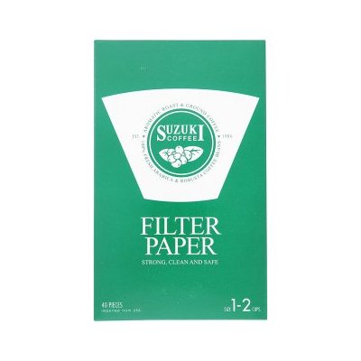 ซูซูกิ คอฟฟี่ กระดาษกรองกาแฟ 40 ชิ้น (Suzuki Coffee Filter Paper 40pcs)